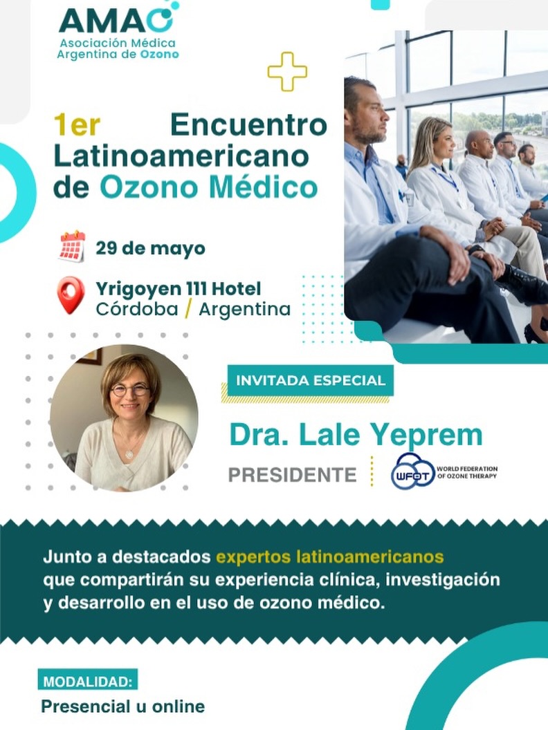 1st Latin American Medical Ozone Conference. Córdoba – Argentina, May 29, 2026 